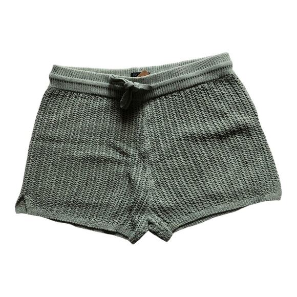 Rag and Bone NWT Stylish Riley Crochet-Knit Elastic Waist Shorts Large - Picture 3 of 14